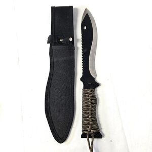 Tactical Black‎ and Silver Survival Knife